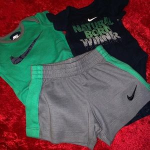 SOLD‼️ Nike baby boy shorts outfit
